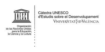 Logo de la Càtedra UNESCO de la Universitat de València.