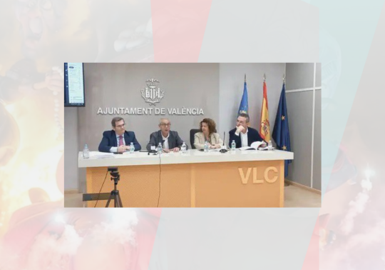 Moment during the presentation