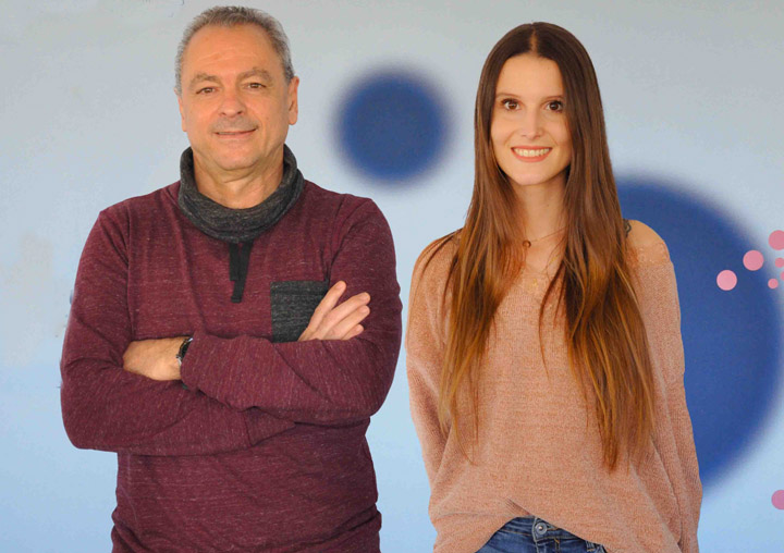 Photograph of Fernando González Candelas and Marta Pla Díaz.