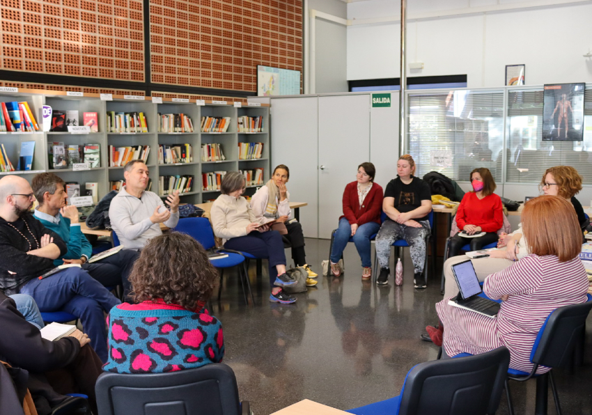 Catalan reading club at the Blasco Ibáñez Languages Learning Centre