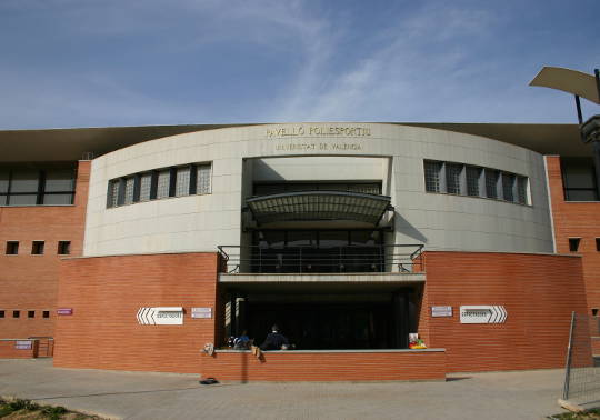 Pavelló Poliesportiu de la Universitat de València.