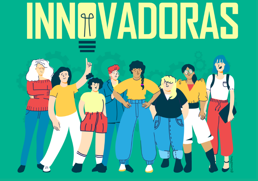 Cartel con el título de Workshop Innovadoras