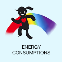 Energy consumptions