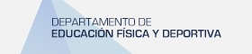 Departamento de educación física y deportiva