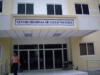 Centro de Salud-Valencia, en la Universidad de El Salvador.