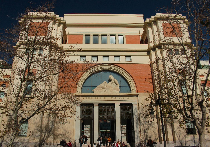 Facultad de Medicina y Odontología de la Universitat de València.