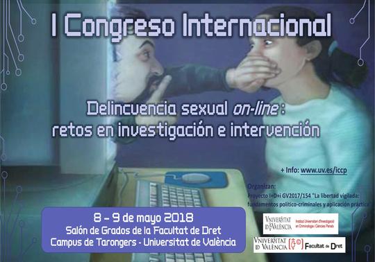 8-9 mayo I Congreso Internacional “Delincuencia sexual On-line: retos en investigación e intervención”