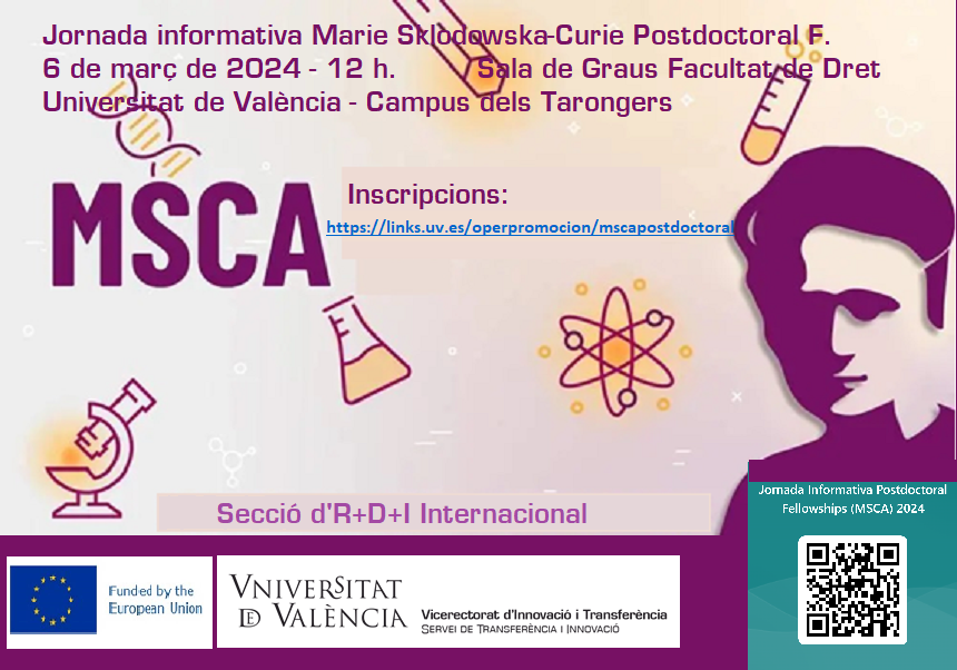 event image:Poster info day MSCA UV 2024