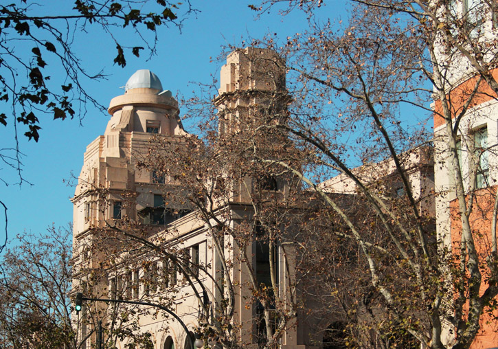 Rectorate building of the University of Valencia.