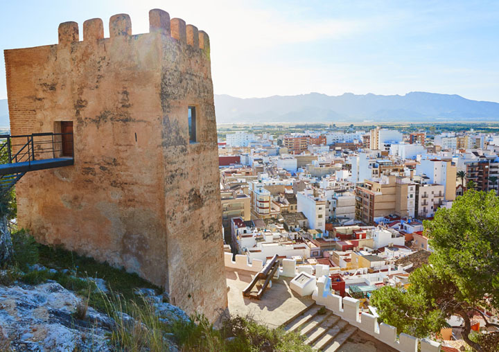 Vista de Cullera.