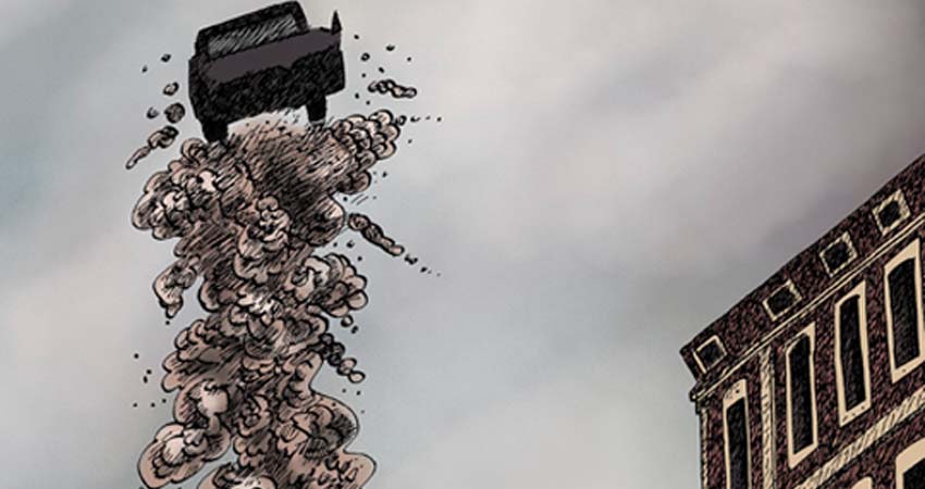 Portada del libro, un coche volando por los aires