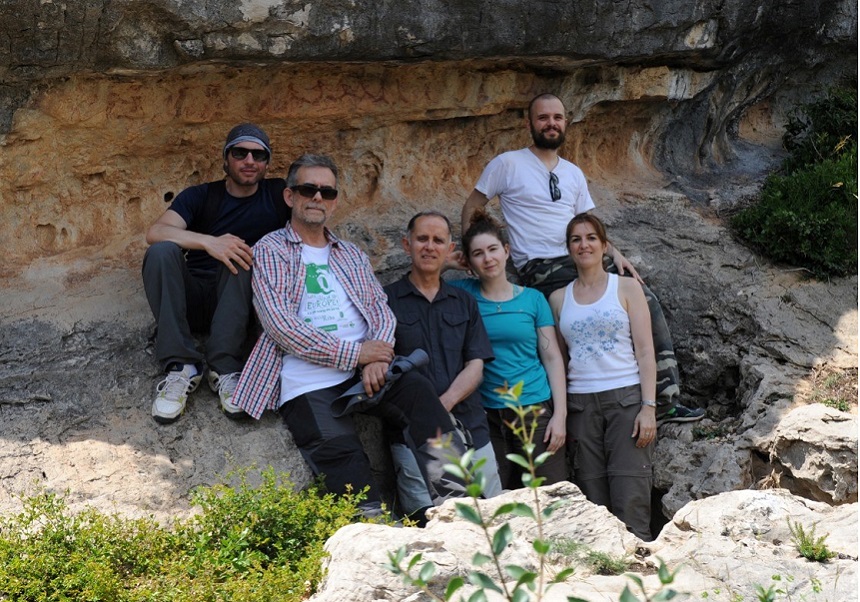 Grup de treball: (D’esquerra a dreta). Gianni Gallello, Ángel Morales, Clodoaldo Roldán, Sonia Rubio, Ester Montalvo, Mirco Ramacciotti.