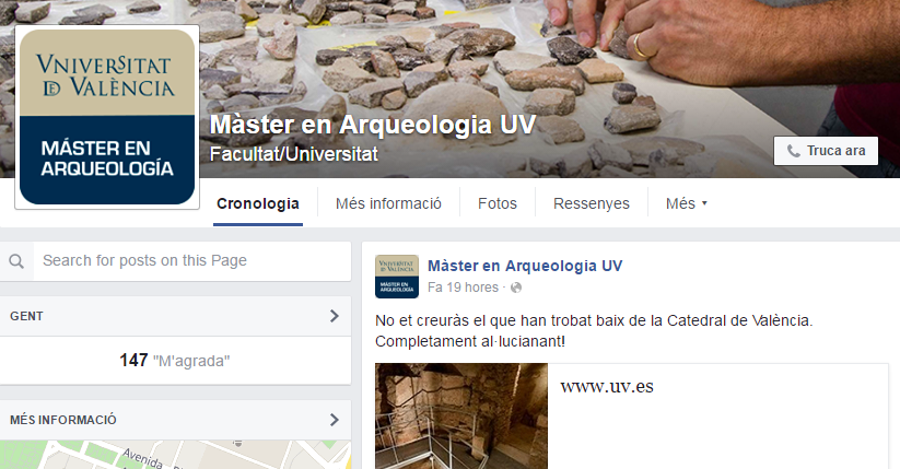 facebook arqueologia