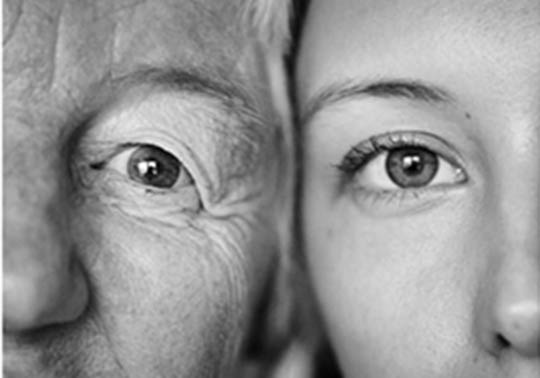 Elder Woman and Young Woman