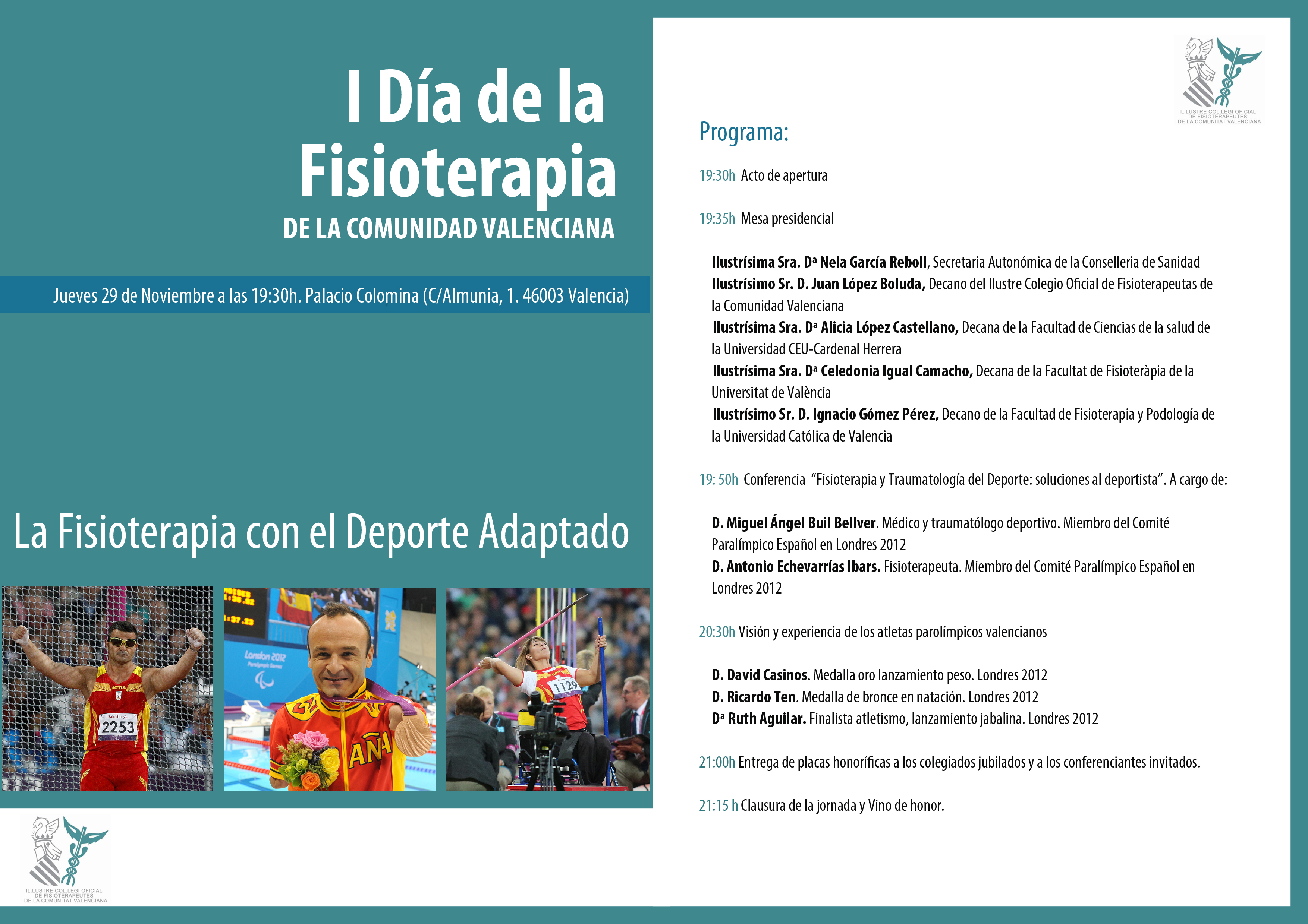 Cartel del Día de la Fisioterapia