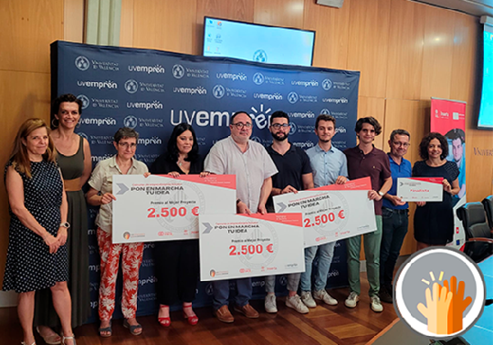 Seis alumnos de la Facultat d'Economia llegan a la final del Concurso de emprendimiento inclusivo «Pon en marcha tu idea»