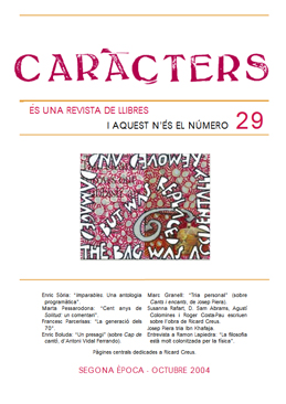  Caràcters 29