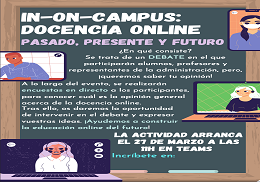 IN-ON-CAMPUS: Docencia online Pasado, presente y futuro