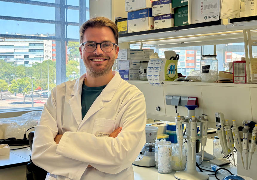 El viròleg i investigador de la UV Jérémy Dufloo, guanyador d'una ERC Starting Grant.