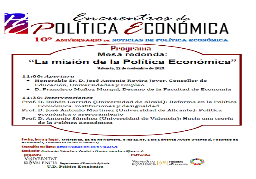 Cartel del Acto
