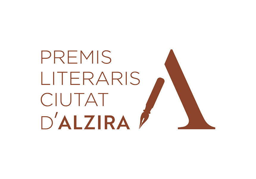 Cartell dels Premis Literaris Ciutat d'Alzira.