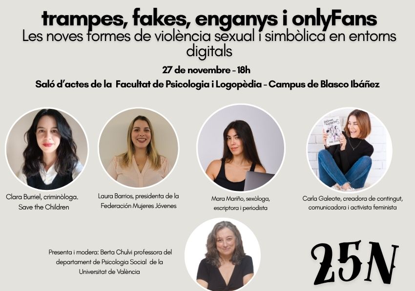 event image:ponentes del acto del 25 de noviembre