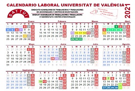  Calendario laboral 2021