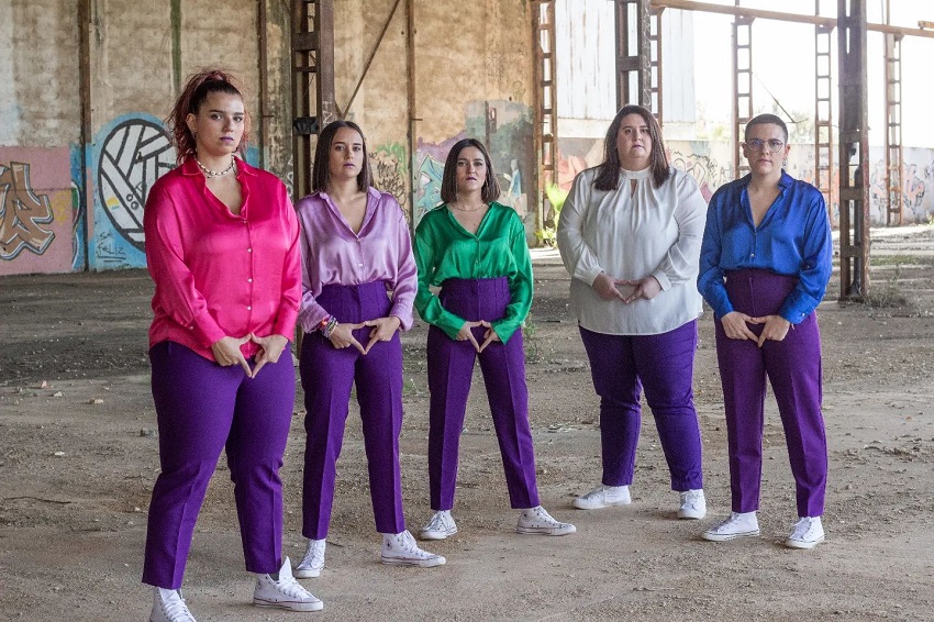Imagen del grupo posando