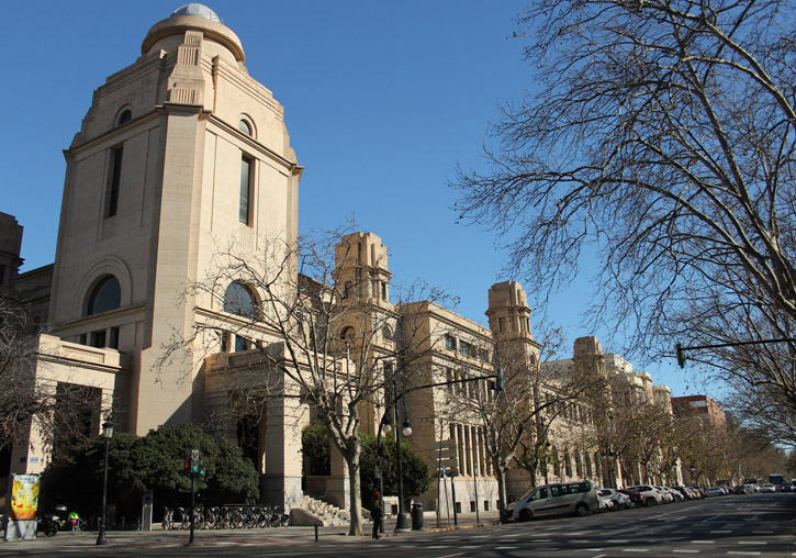 Rectorate Building of the University of Valencia.