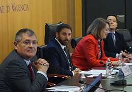 Participantes en la presentación