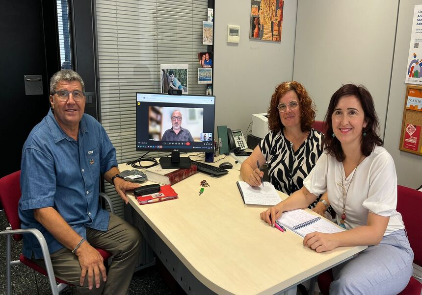 Reunión con el Colegio Oficial de Educadoras y Educadores Sociales de la Comunidad Valenciana (COEESCV)