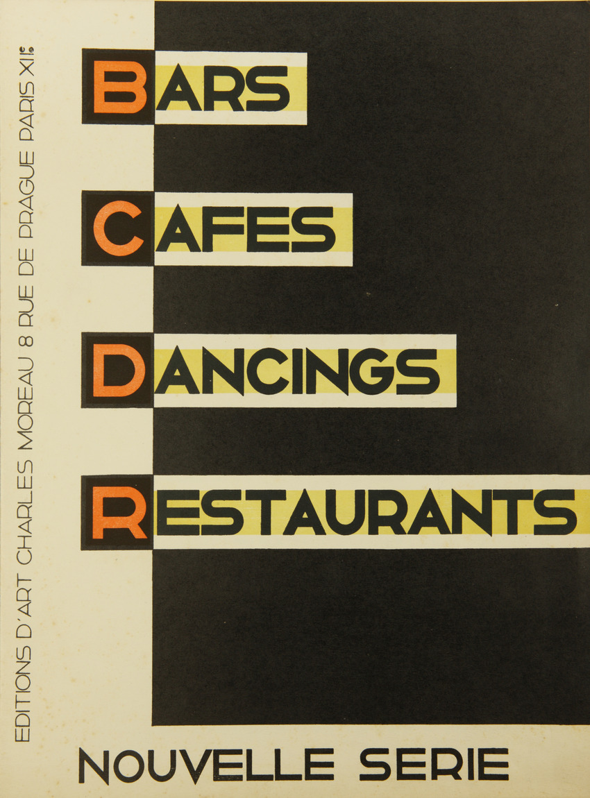 Bars, cafes, dancings, restaurants. Nouvelle serie