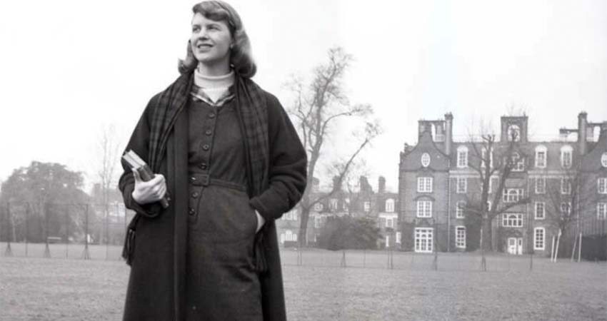 Foto de Sylvia Plath