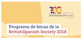 XI Programa de beques de la BritishSpanish Society