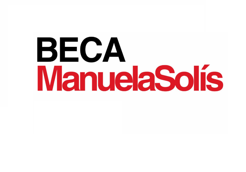 Imagen corporativa de la beca Manuela Solis