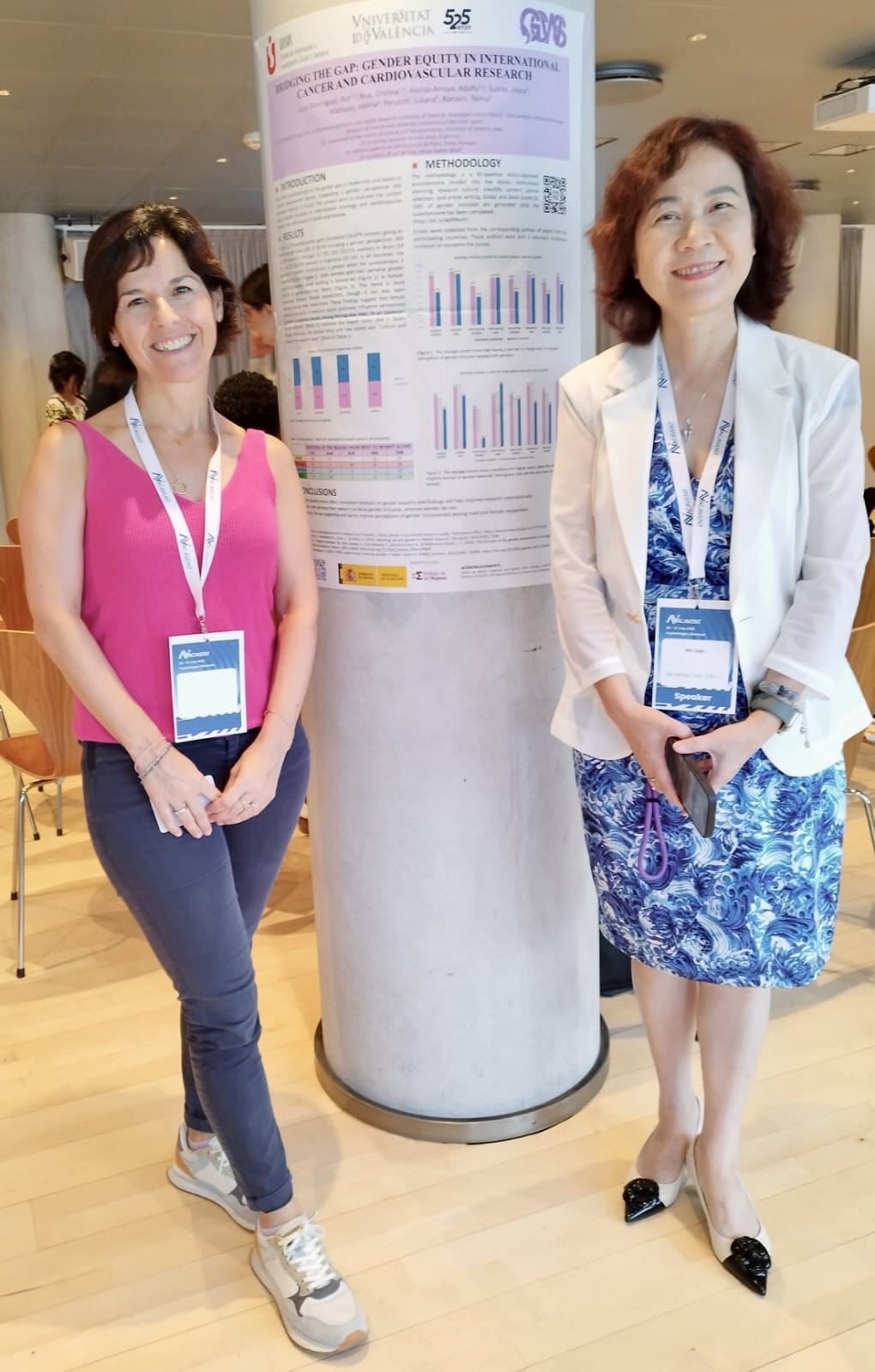 Rut Lucas and Tracy Gan