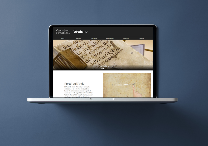 New ArxiuUV Website