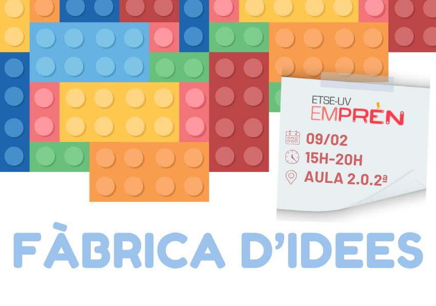 Imatge del esdeveniment:Cartell Taller Fàbrica d'Idees