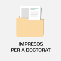 Impresos per a Doctorat