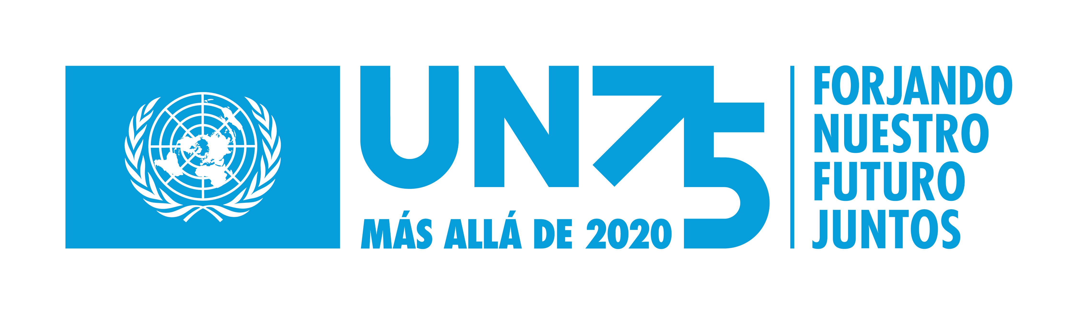 Logo 75 aniversari de l'ONU