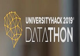 Teams of the ETSE-UV winners of the Cajamar University Hack 2019