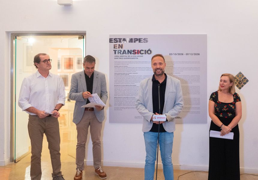 Inauguració de l'exposició a Ontinyent