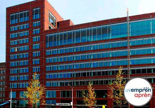 Edificio de la Universidad de ciencias aplicadas de Amsterdam donde se realiza la formación