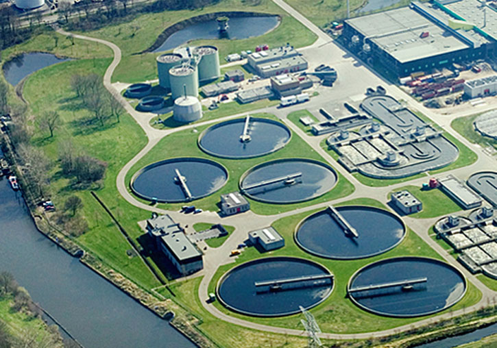 File image of water treatment plant.