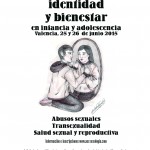 Cartel jornadas de salud sexual, identidad y bienestar en infancia y adolescencia