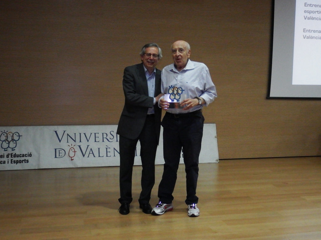 Jesús Sanchís en la Gala del Deporte 2015