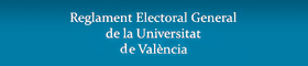 General Electoral Regulations of University of Valencia