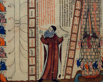 Ilustración del 'Breviculum' de Llull.
