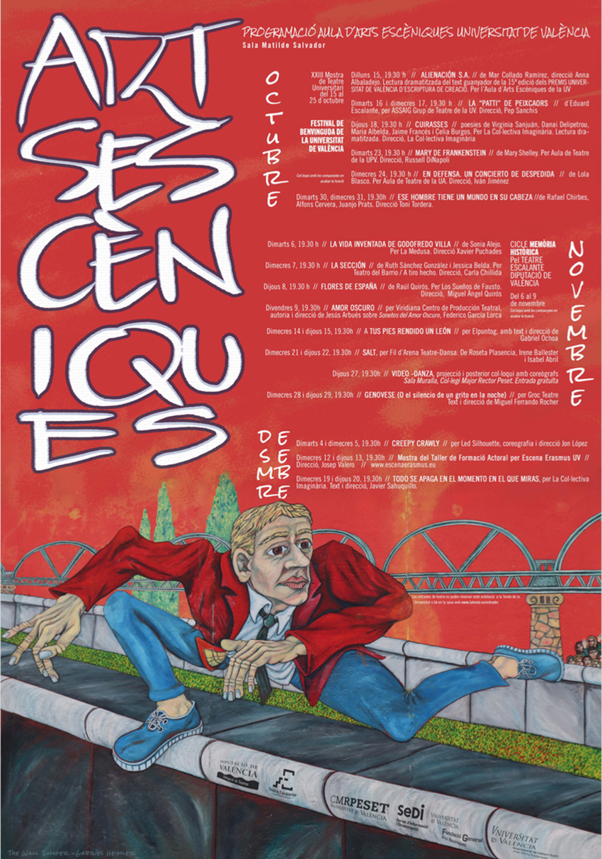 Cartell Arts Esceniques UV