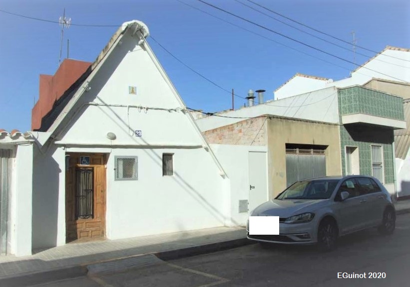 Barraca del carrer Francesc Monleon 23 (El Palmar)